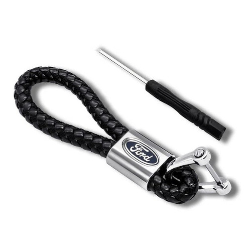 Ford leather rope strap key - leather,