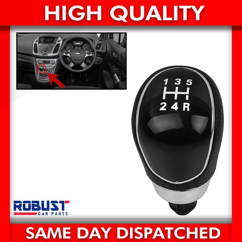 Gear lever knob leather looks - gear,